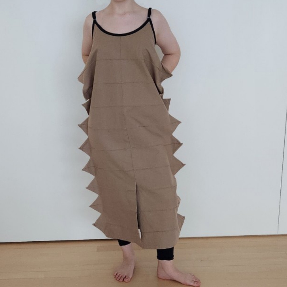 Eileen M Custom Designed Canvas Dress